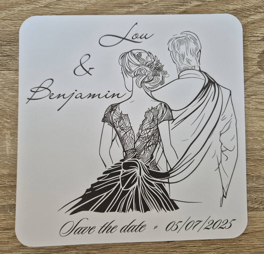 Save the date élégant