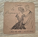 Save the date élégant