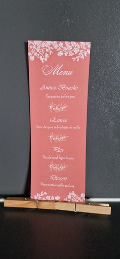 [Menu simple] Menu